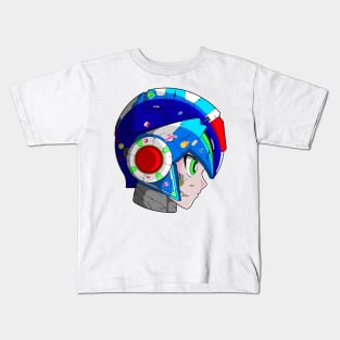 MEGAMAN X CUSTOM Kids T-Shirt